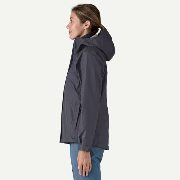 Women's Torrentshell 3L Rain Jacket Color Smolder Blue - Picture 3 of 4